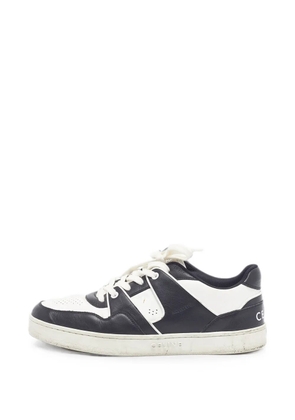 Celine Pre-Owned CT-07 leather sneakers - Black