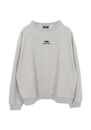 Balenciaga Pre-Owned 2010s logo-embroidered sweatshirt - Grey