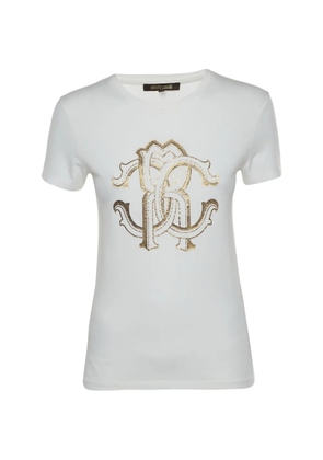 Roberto Cavalli Vintage logo-graphic crew-neck T-shirt - White