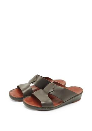Loro Piana Pre-Owned New Buckle sandals - Brown