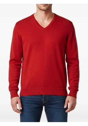 Loro Piana Pre-Owned V-neck fine-knit sweater - Red