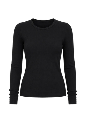 PATRICK ASSARAF ribbed long-sleeve T-shirt - Black