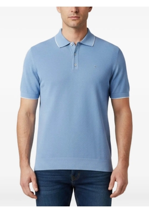 Carolina Herrera Vintage CH pique short-sleeve polo shirt - Blue