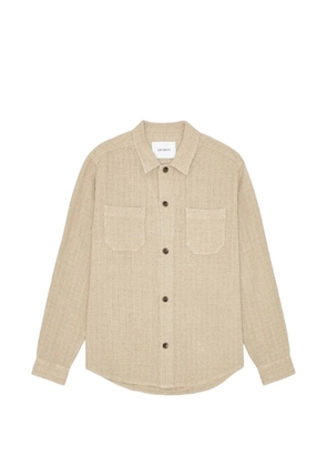 Les Deux Hamilton textured overshirt - Neutrals