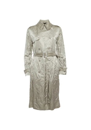 Ralph Lauren Vintage belted double-breasted trench coat - Silver