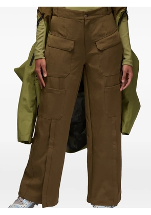 Jordan logo-patch cargo pants - Green