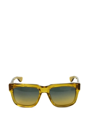 Chrome Hearts square-frame sunglasses - Yellow