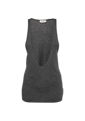 Saint Laurent Pre-Owned scoop neck tank top - Grey