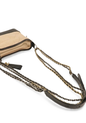 CHANEL Pre-Owned Gabrielle quilted shoulder bag - Neutrals