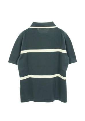 Louis Vuitton Pre-Owned 2020s cotton striped polo shirt - Green