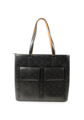 Louis Vuitton Pre-Owned Willwood Monogram Mat tote bag - Black