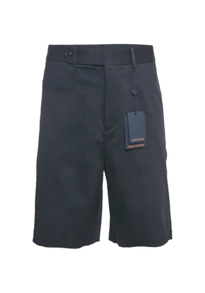 Louis Vuitton Pre-Owned straight-leg shorts - Blue