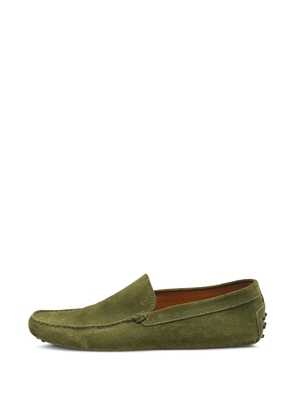Tod's Vintage Gommino suede loafers - Green