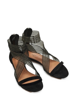Alaïa Pre-Owned mesh ankle-strap sandals - Black