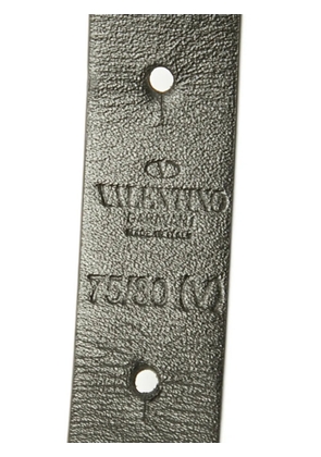 Valentino Garavani Pre-Owned Rockstud belt - Black