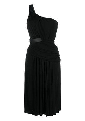 Alberta Ferretti flared midi dress - Black