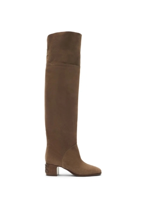 Casadei New Muny over-the-knee boots - Brown