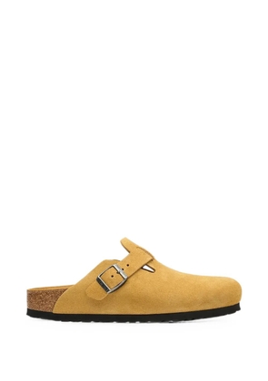 Birkenstock Boston buckle-fastening mules - Yellow