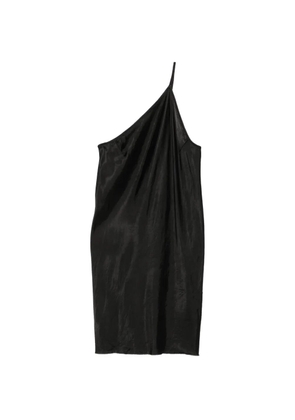 Rick Owens one-shoulder slip mini dress - Black