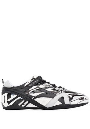 Balenciaga black Drive patterned sneakers