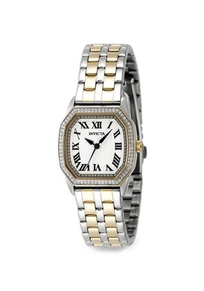 Invicta Wildflower crystal-embellished 27mm watch - Silver