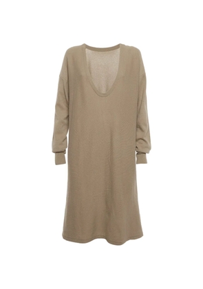 Chloé Pre-Owned knit midi dress - Neutrals