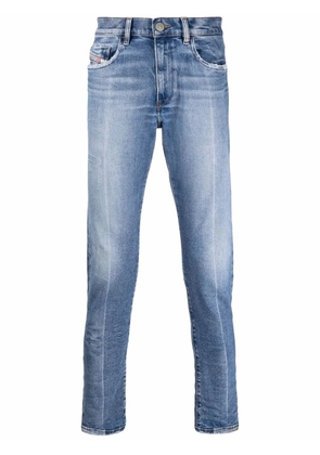 Diesel whiskering effect slim-fit jeans - Blue