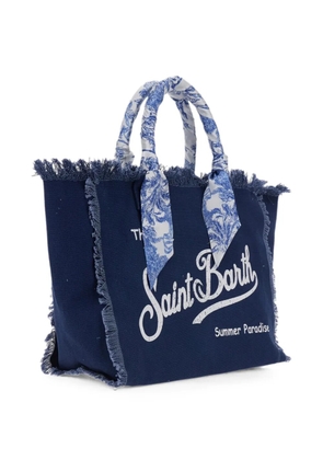 MC2 Saint Barth Vanity logo-print tote bag - Blue