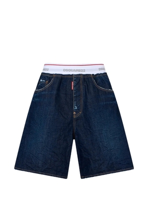 DSQUARED2 dark surfer shorts - Blue