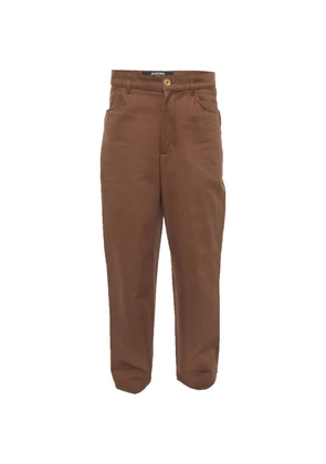 Jacquemus Pre-Owned La Montagne straight-fit jeans - Brown