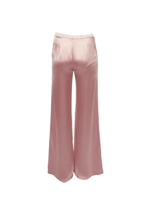 Valentino Garavani Pre-Owned flared satin trousers - Pink