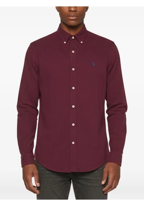 Ralph Lauren Vintage Featherweight Mesh long sleeve shirt - Red