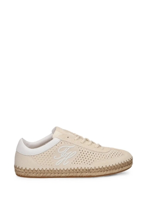 Tommy Hilfiger perforated espadrille sneakers - Neutrals