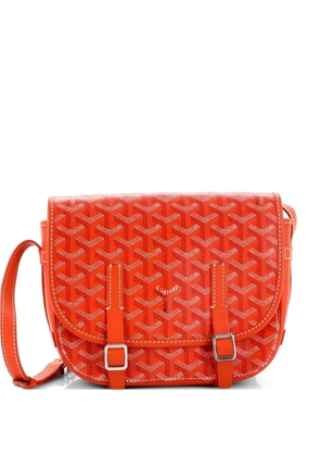 Goyard Pre-Owned Belvedere Messenger Bag Coated Canvas with Leather PM crossbody bag - Orange