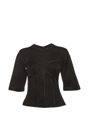 Dolce & Gabbana Pre-Owned corset-style top - Black