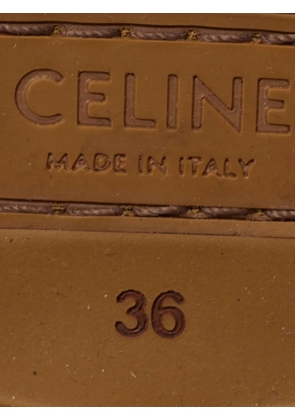Celine Pre-Owned Duty combat boots - Brown