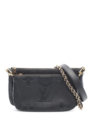 Louis Vuitton Pre-Owned Monogram Empreinte Multi Pochette shoulder bag - Black