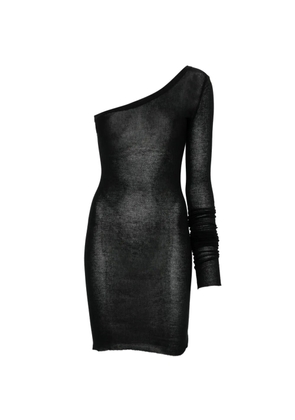 Rick Owens Ziggy one-shoulder mini dress - Black