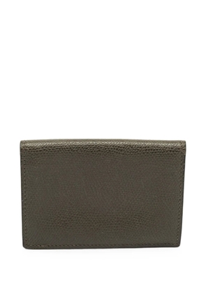 Valextra Brera card holder - Green