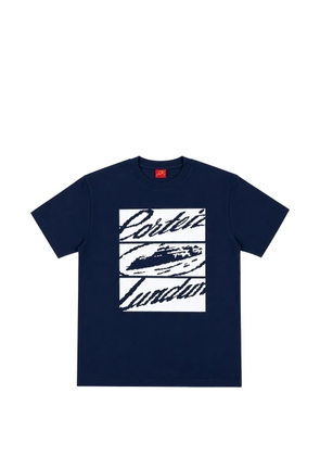 CORTEIZ Lundun graphic-print T-shirt - Blue