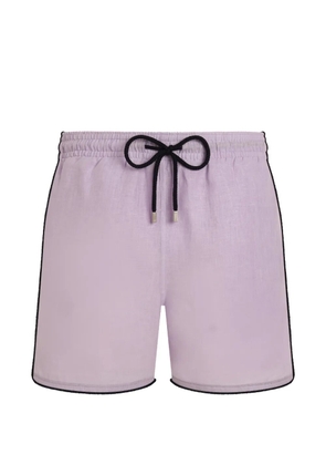 Vilebrequin drawstring swim shorts - Purple
