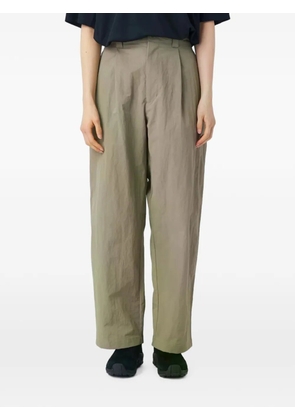Snow Peak pleated washer trousers - Neutrals