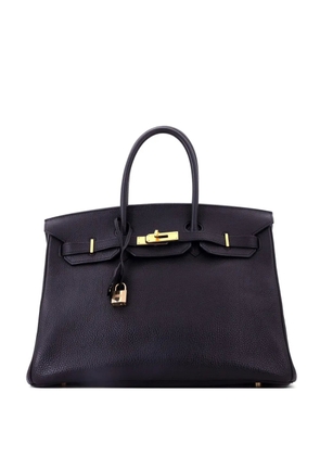 Hermès Pre-Owned Birkin Handbag Black Togo with Gold Hardware 35 tote bag