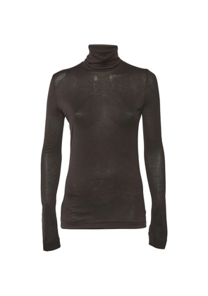 Loro Piana Pre-Owned turtleneck sweatshirt - Brown