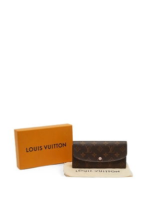 Louis Vuitton Pre-Owned Emilie Monogram canvas wallet - Brown