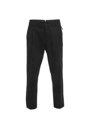 Burberry Pre-Owned straight-fit trousers - Black