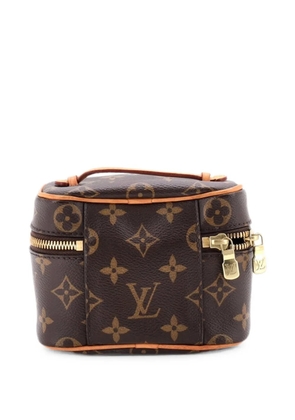 Louis Vuitton Pre-Owned Nice Vanity Case Monogram Canvas Nano pouch - Brown
