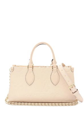 Louis Vuitton Pre-Owned 2021 Monogram Empreinte On-the-go EW handbag - Neutrals