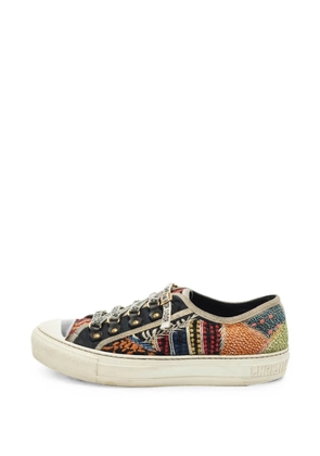 Christian Dior Pre-Owned Walk'n'Dior embroidered sneakers - Black