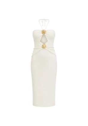 PatBO Luna knit midi dress - Neutrals